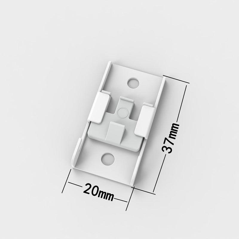 CEILINGRAIL Ceiling Curtain Track Flexible Curtains Tracks Bendable Ceiling Curtain's Rail Curtain Tracks Set Ceiling Tracks for Window Door Curtain Shower Room Divider Curtains RV (Ceiling Mount) - Image 2